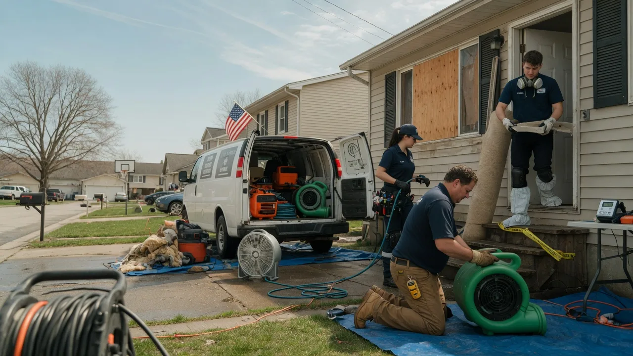 Water Damage Restoration in Auburn, IN near me